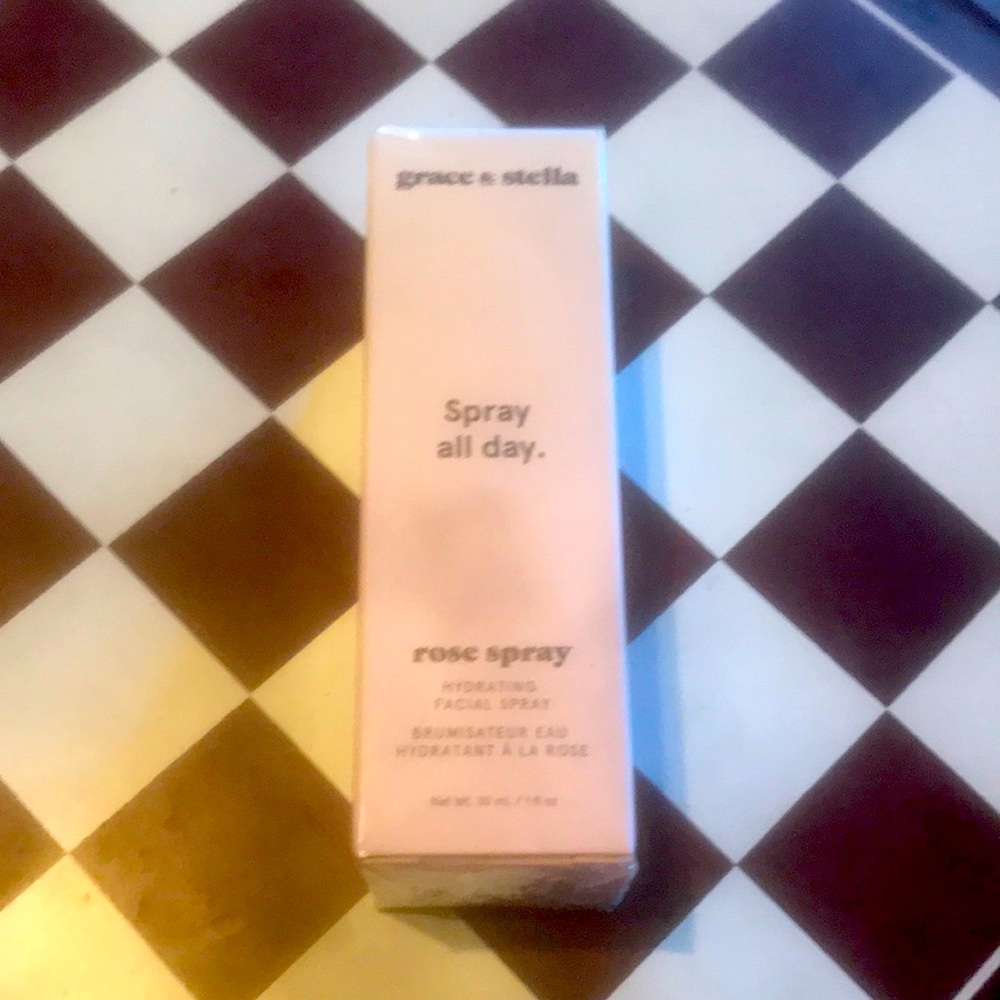 New Grace & Stella rose facial spray
